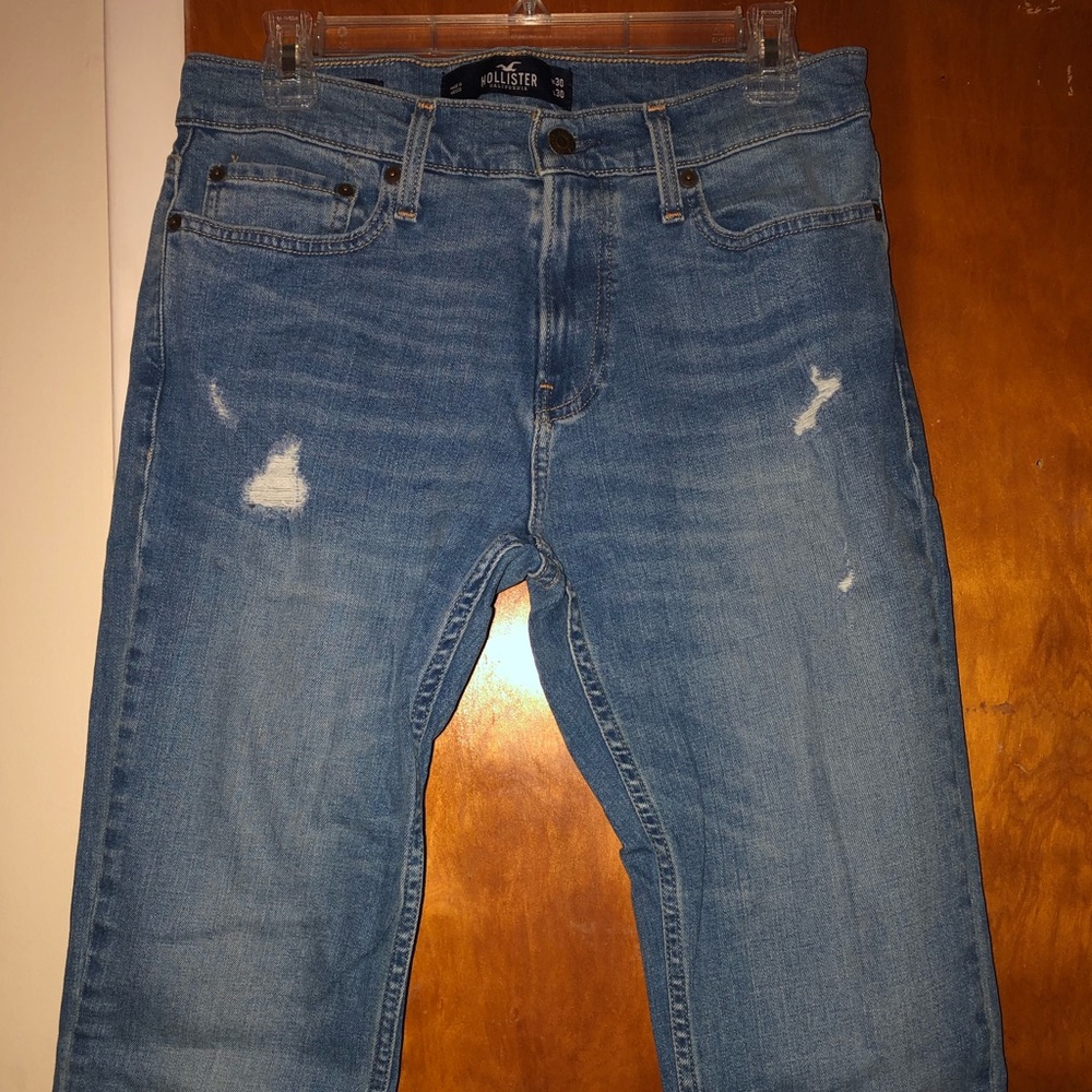 Hollister slim straight jeans